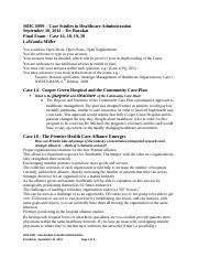 MHC 6999 - Summer 2012 - PB - Final Exam - Case 14, 18, 19, 20.doc