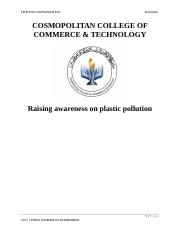 Raising awareness on plastic pollution.docx