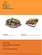 2.0_SITHCCC006 Prepare Appetisers and  salads Student Assessment Guide.pdf