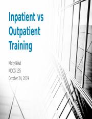 MCCG 136 IDC Diagnostic Coding Inpatient vs Outpatient Training.pptx