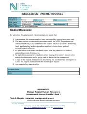 Caroline MARQUES - Task 1 Assessment Answer Booklet  - BSBPMG515 (1).docx