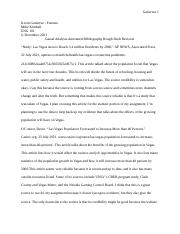 Causal Analysis Annotated Bibliography Rough Draft Revision.docx