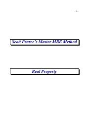 Pass The Bar - Real Property MBE.pdf