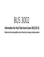 BUS3002 - Information for Final Take-home Exam.pdf
