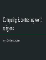 Comparing & contrasting world religions.pdf