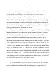 Essay on the television