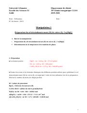 preparation du sel de tetraiodomercurate(II)de cuivre (I).doc