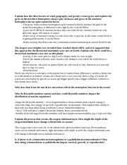 EEB 109 Midterm 1 Questions