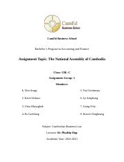 CBL- C_ The National Assembly of Cambodia-G1.docx