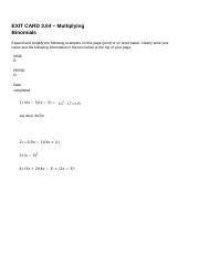 3.04 - EXIT CARD Multiplying Binomials.docx