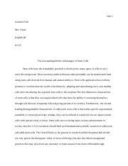 stem cell research paper essay