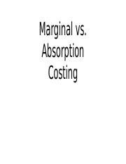 Marginal and Obsorption costing.pptx