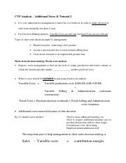 CVP Analysis - Additional Notes  Tutorial 2.pdf