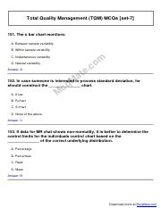 Total Quality Management (TQM) Solved MCQs  [set-7] McqMate.com.pdf