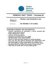 B6AF104 Spring 2017 test B.docx