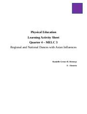 Physical Education - Quarter 4 - MELC 3 - Answer Sheet.docx