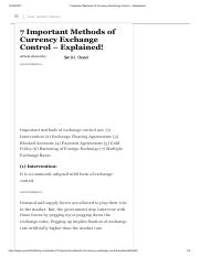 Methods of Currency Exchange Control _ Explained!.pdf
