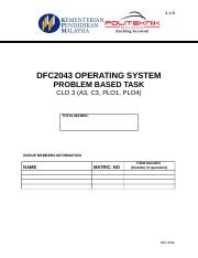 DFC2063 PBT operating system.docx