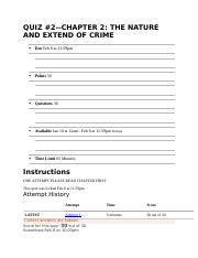 QUIZ -CHAPTER 2 THE NATURE AND EXTEND OF CRIME.docx
