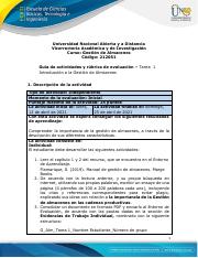 Guía de actividades y rúbrica de evaluación - Tarea 1 - Introducción a la Gestión de Almacenes.pdf