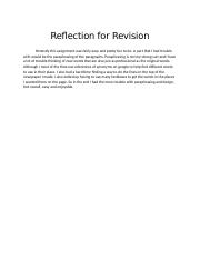 Reflection for Revision.docx