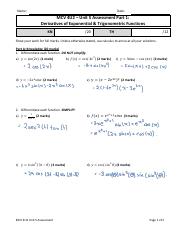 Unit 5 Exp and Trig Derivatives Assessment May 2022 Part 1 Ver 2.pdf