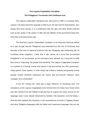 Critical Discourse on the Laguna Copperplate Inscription.docx