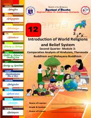 Grade 12 - Introduction of World Religions - Q2 -  Module 3.pdf