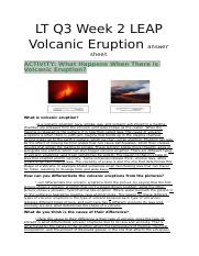 LT Q3 Week 2 LEAP Volcanic Eruption answer sheet.docx