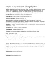 Fundamentals of learning Chapter 18 Learning objectives.docx