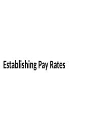 10. Establishing Pay Rates Salary and Wage Survey.pptx