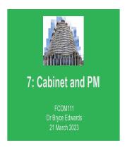 Week 4 - Cabinet & the Prime Minister.pdf