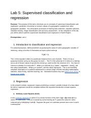 Lab 5_ Supervised classification and regression.docx
