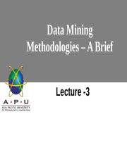 3-Data Mining Methodologies.pptx