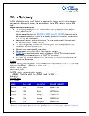 SQL - Subquery.pdf