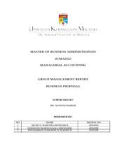 MA Group Management Report (The Black).docx