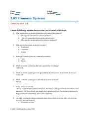 2.02 Economic Systems.docx