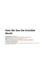 How We See the Invisible World.pdf