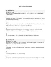 Quiz America's Constitution.docx