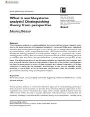 What is world-system anylsis Distinguishing theory from perspective.pdf