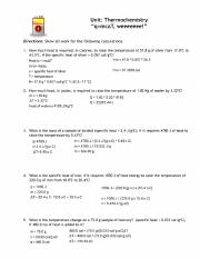 Chemistry B - Block 11 - q=mcΔT.pdf