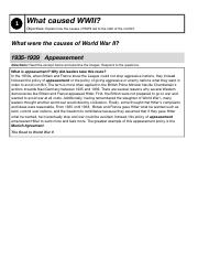 Causes of WWII - Day 2.docx