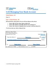 5.02 Managing Your Bank Account.docx