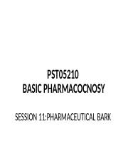 Session 11- Pharmaceutical Bark.ppt