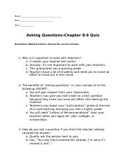 Asking Question Quiz-Ch. 8-9.docx