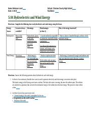 5.04 Hydroelectric and Wind Energy.docx