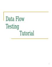 Tutorial - Chapter 5 - Data Flow Testing.pptx