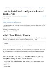 Install and configure a file and print server - Windows Server _ Microsoft Docs.pdf