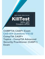 Updated CAS-004 Exam Questions - Easy Way To Pass CompTIA CAS-004 Exam.pdf