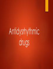 Antidysrhythmic drugs-Diuretics.pdf